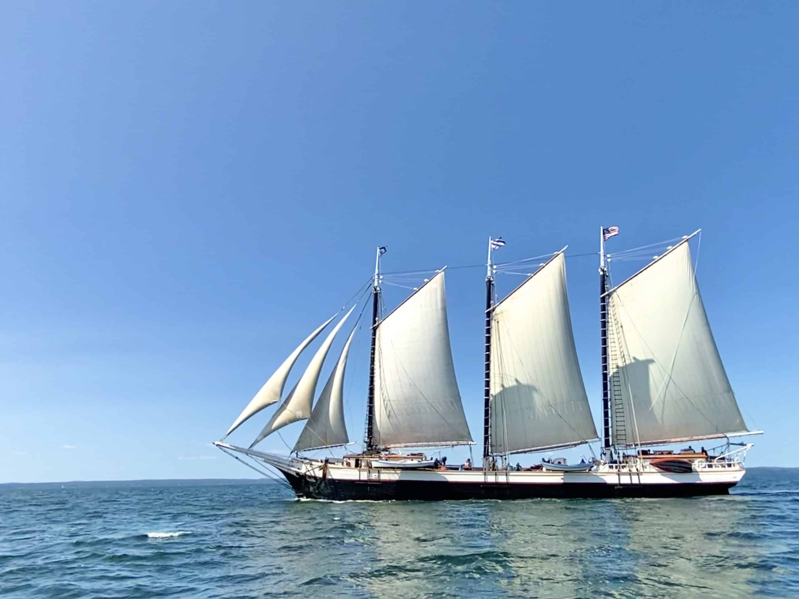 132 Chesapeake Bay Ram Schooner 1900 VICTORY CHIMES Worldwide