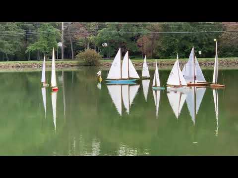 Parade of Boats - US Vintage Model Yacht Group - 2021 Nationals