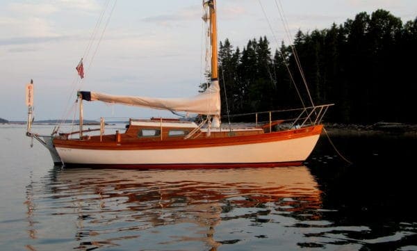 12 anchored in Center Harbor Maine 600x361