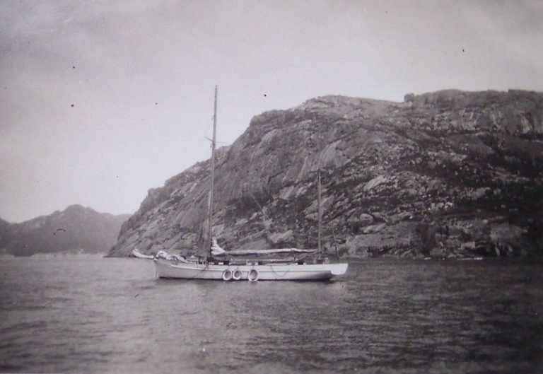2006 08 29 073 Lyndenne 1950s Port Davey by Bill Denne 768x529