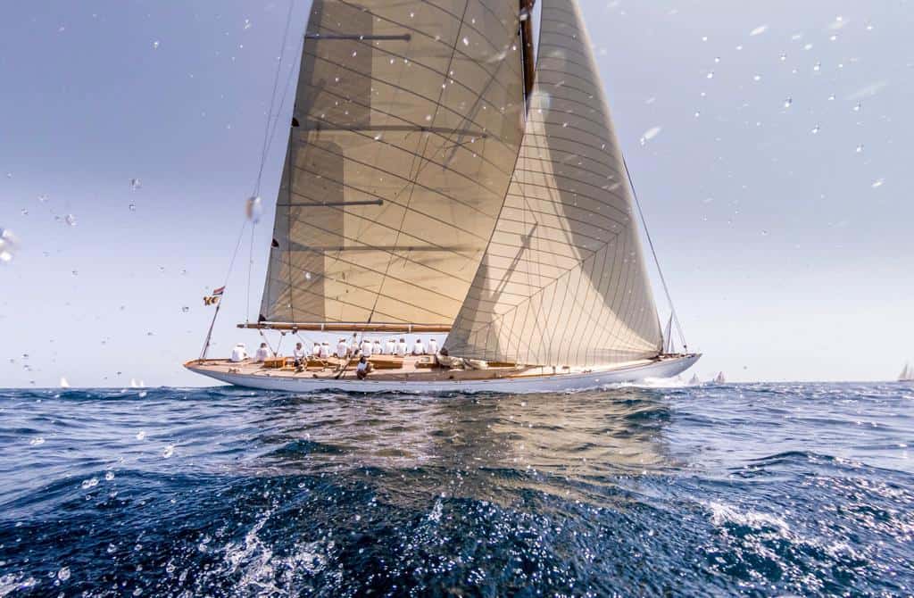 La Spina under sails 1 1