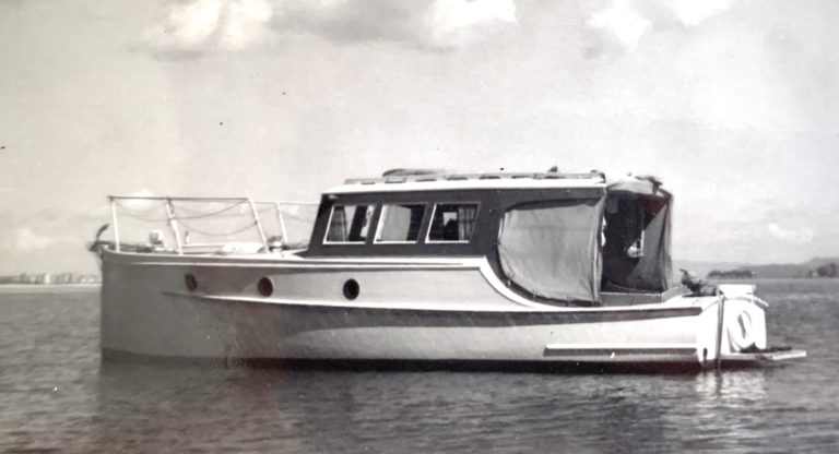 Lady Gay Whangarei Harbour 1960s copy 1 768x416