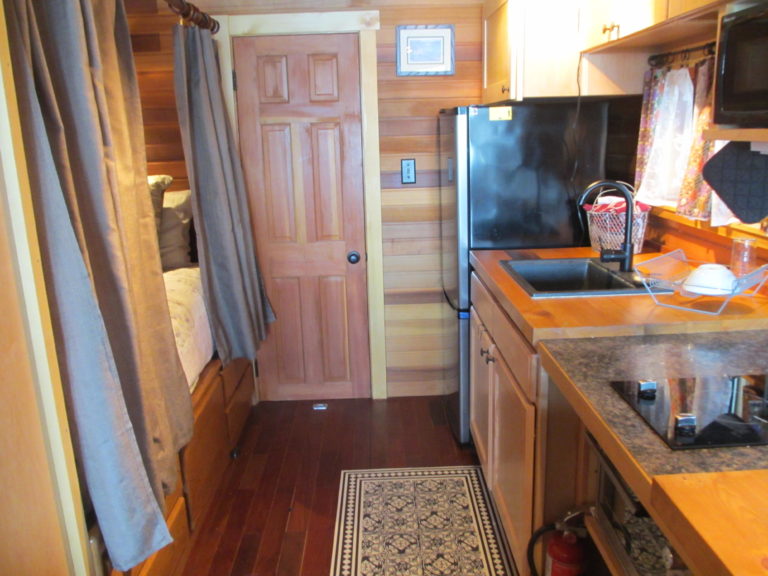Chillcat galley and berth view 768x576