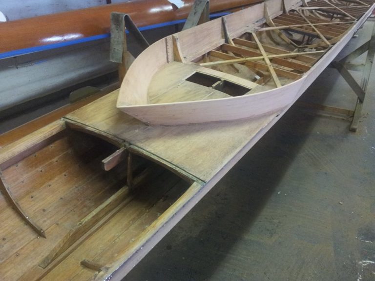 During restoration.