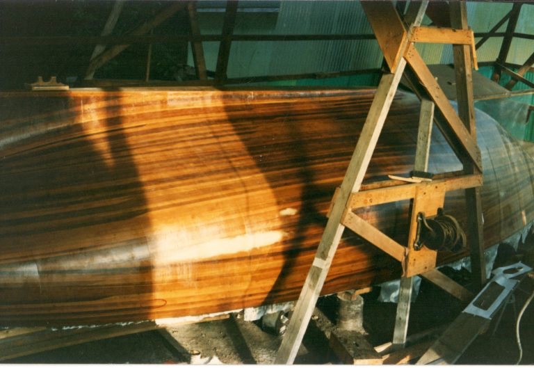 Tumblehome Hull Sheathing 768x529