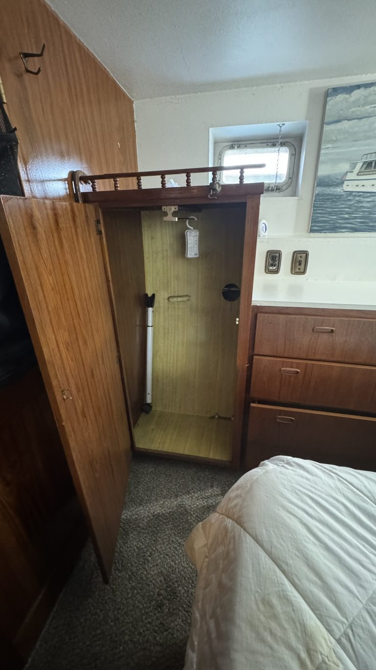 one of 2 closets in Master