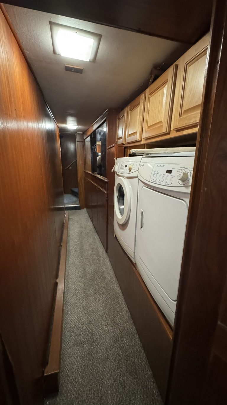 Lower deck hallway