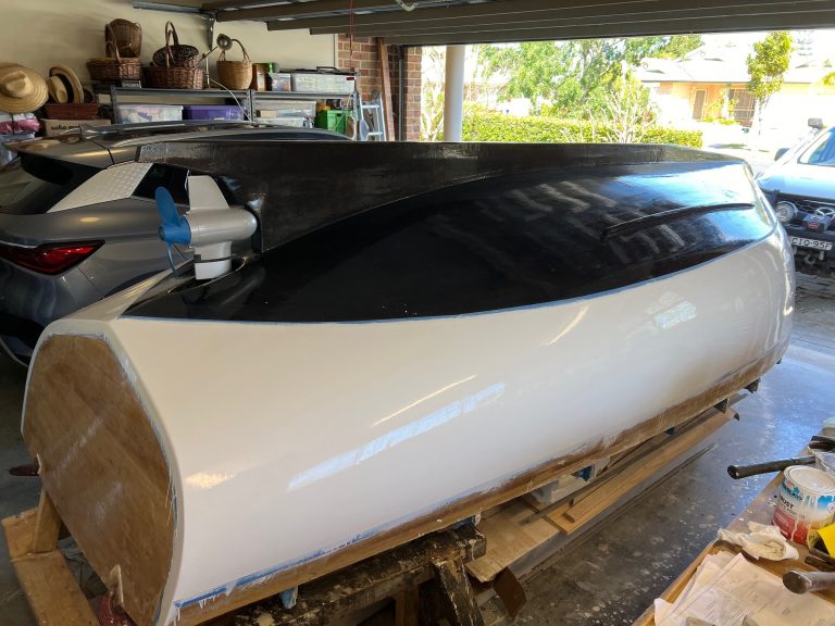 Electric POD motor in place